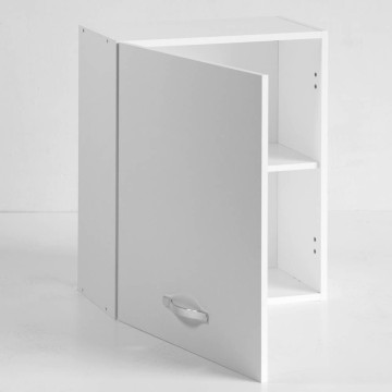 Kuhinjska stenska enota 60x32x72H cm. z vrati beli jesenov les