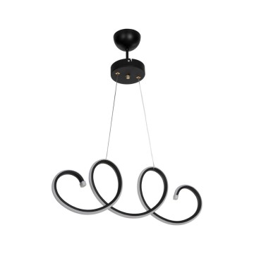 Afra LED viseča svetilka spiralne oblike črna MDL4441