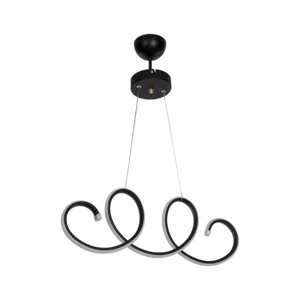 Afra LED viseča svetilka spiralne oblike črna MDL4441 Afra LED viseča svetilka spiralne oblike črna MDL4441