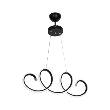 Afra LED viseča svetilka spiralne oblike črna MDL4441