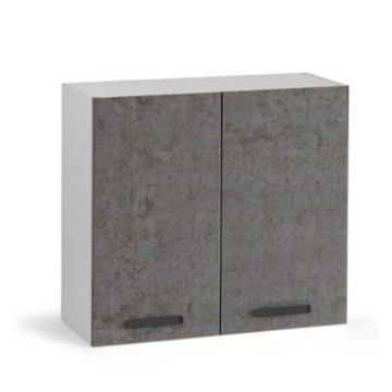 Kuhinjska stenska enota 80x32x72H cm. 2 cementna vrata