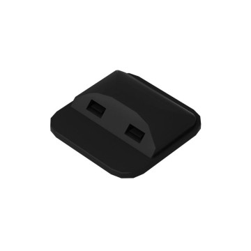 Pisalna miza Candy antracit iz orehovega lesa z USB priključki 121x45
