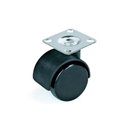 Premer vrtljivega kolesa 40 črna 41004204250