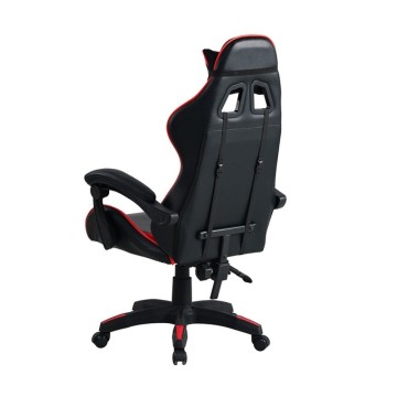 Mek gaming fotelj rdeča črna