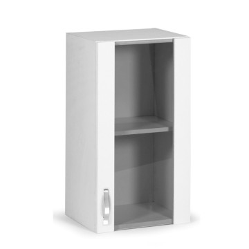 Viseča vitrina 40 cm beli pepel