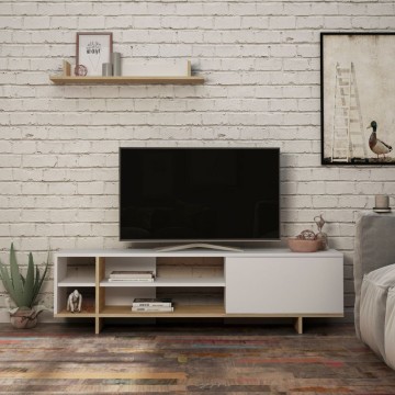 Stockton TV stojalo beli hrast