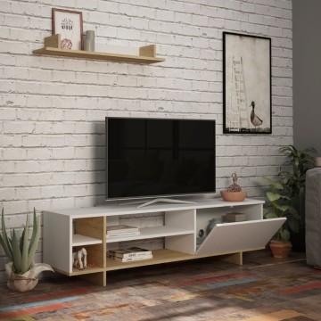 Stockton TV stojalo beli hrast