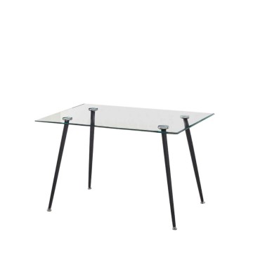 SETFULL miza iz kaljenega stekla 120x80x85H