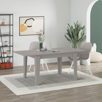 Raztegljiva miza Megaron light mocha 120x80 cm
