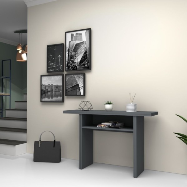 Zložljiva konzolna miza Ikebana beton 120x35 Zložljiva konzolna miza Ikebana beton 120x35