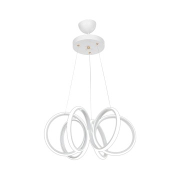 LED viseča svetilka Ilya spiralne oblike bela MDL4439