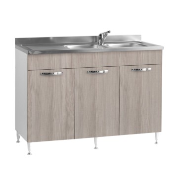 Pomivalna enota 120 cm s 3 vrati elm