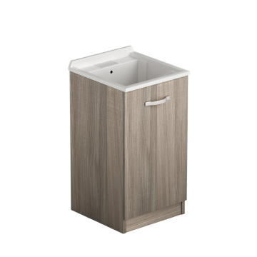 Umivalnik za perilo z vrati 47x50x86 elm