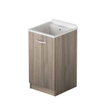 Umivalnik za perilo z vrati 47x50x86 elm