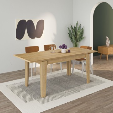 Raztegljiva miza Tolmen hrast 140x80 cm