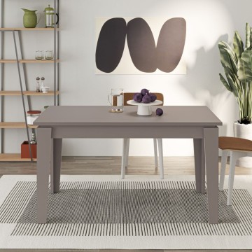 Tolmen podaljšana miza light mocha dove grey 140x80 cm
