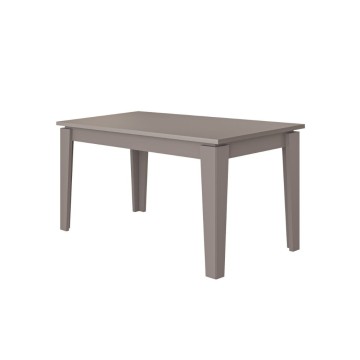 Tolmen podaljšana miza light mocha dove grey 140x80 cm