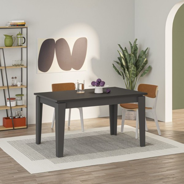 Tolmen antracit 140x80 cm raztegljiva miza Tolmen antracit 140x80 cm raztegljiva miza