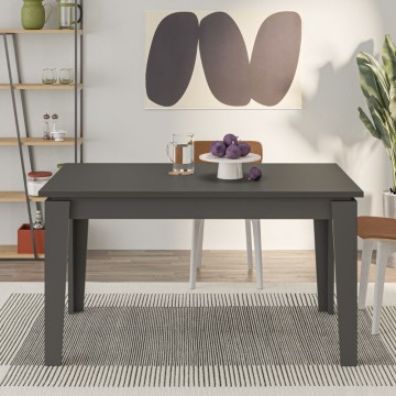 Tolmen antracit 140x80 cm raztegljiva miza
