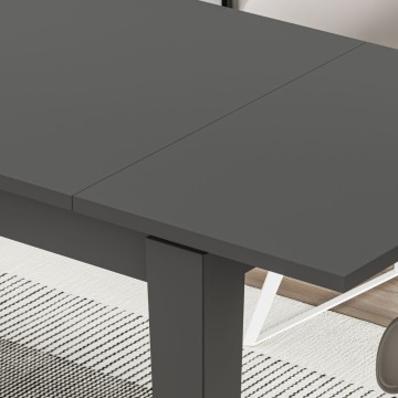 Tolmen antracit 140x80 cm raztegljiva miza