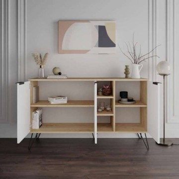 Bivak Clara hrast 3 vrata bela 142x35,5x83h