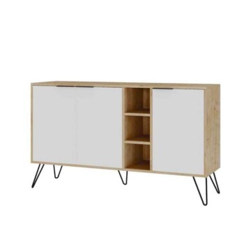 Bivak Clara hrast 3 vrata bela 142x35,5x83h