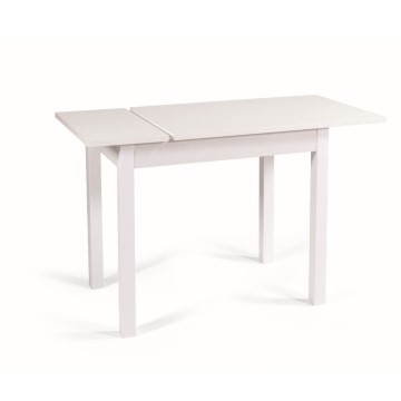 Tavolo allungabile Firenze 90x60 bianco frassinato