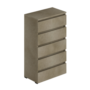 Glinena komoda 5 predalov 75x40x127H