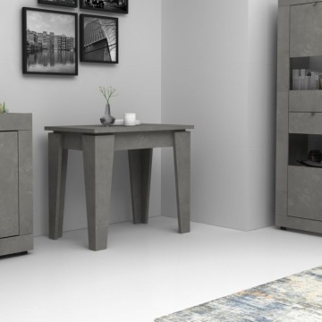 Konzolna mizica Natron cement 50x90 cm