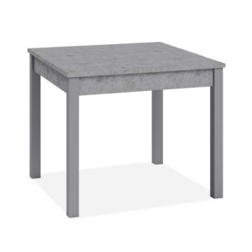 Raztegljiva miza FLORENCE 90x60 v cementni barvi