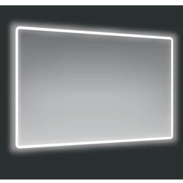 Ogledalo Victoria 90x75 cm z okvirjem LED
