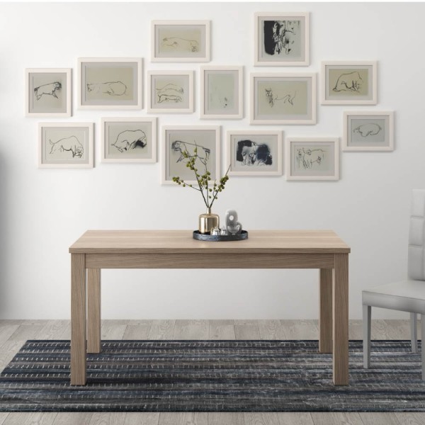 FLORENCE 120x80 podaljšana miza iz jilma FLORENCE 120x80 podaljšana miza iz jilma