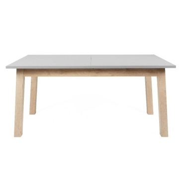 Raztegljiva miza H Epik 50A sivi hrast 160x90x75