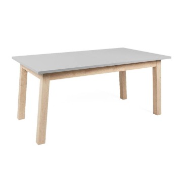 Raztegljiva miza H Epik 50A sivi hrast 160x90x75