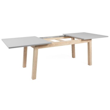 Raztegljiva miza H Epik 50A sivi hrast 160x90x75