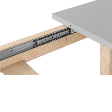 Raztegljiva miza H Epik 50A sivi hrast 160x90x75