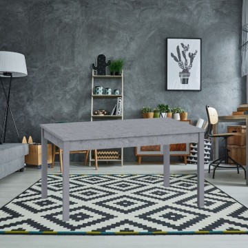 Raztegljiva miza FIRENZE 140x85 beton