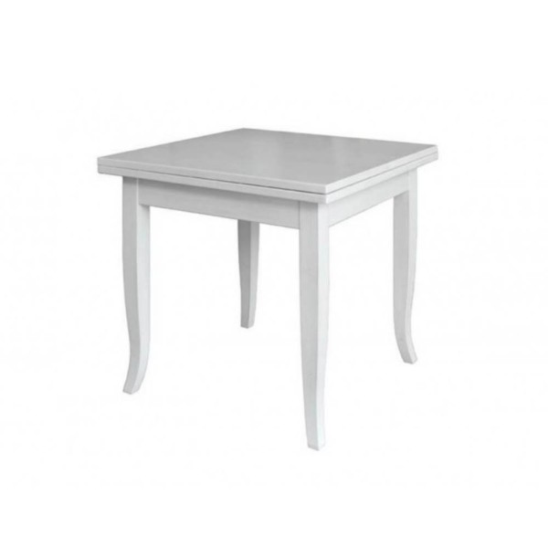 Kvadratna raztegljiva miza Verona bela 90x90 Kvadratna raztegljiva miza Verona bela 90x90