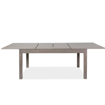 Raztegljiva miza Elindo 160x90 cm bela pepel