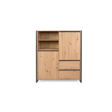 Denver High Sideboard 51 L120XP40XH140 antracitski hrast