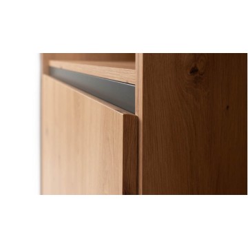 Denver High Sideboard 51 L120XP40XH140 antracitski hrast
