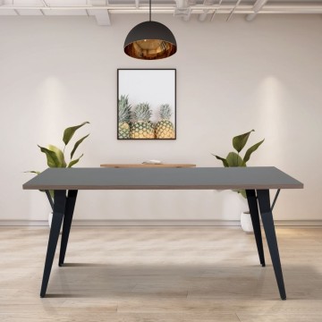 Jedilna miza Yutan 160x80 cm kakav