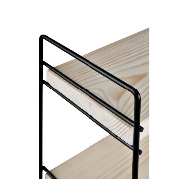 Hobby regalska enota 3 police 40x13x40 črna ASZ1571