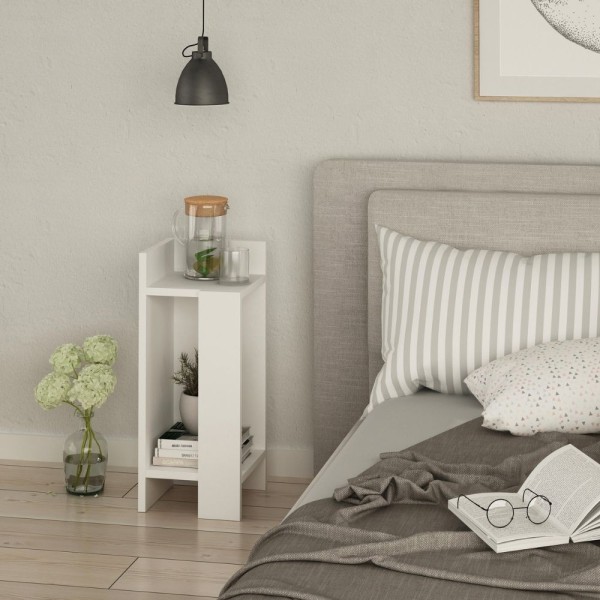 Elos design mizica za kavo bela 25x25x60h levo Elos design mizica za kavo bela 25x25x60h levo