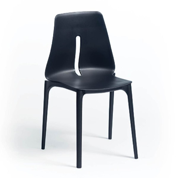 Sedia Oblong polipropilen antracit Sedia Oblong polipropilen antracit