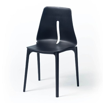 Sedia Oblong polipropilen antracit